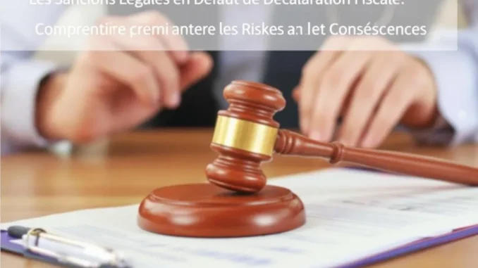 les-sanctions-legale
