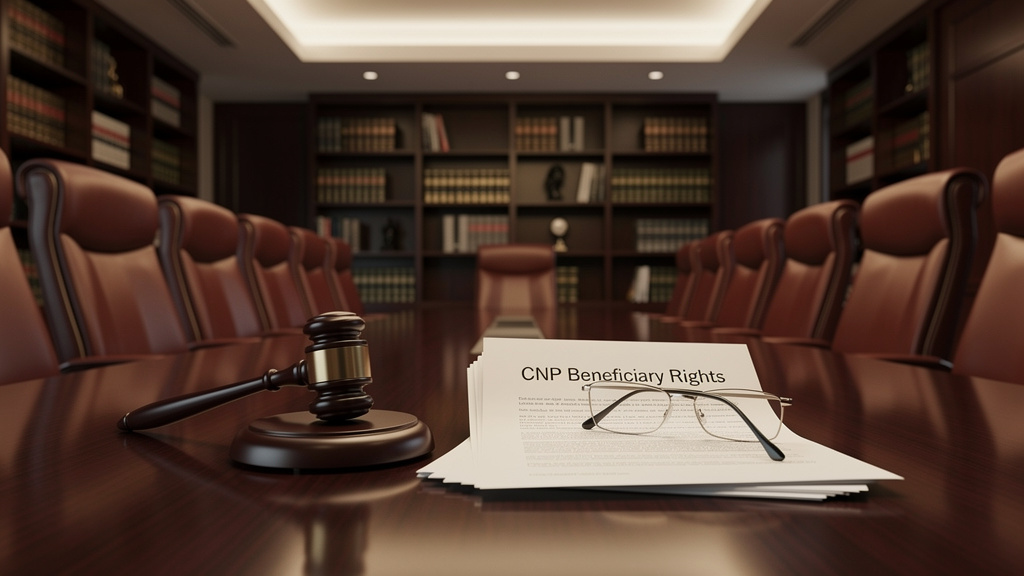 Les droits d'un cnp beneficiaire face aux créanciers